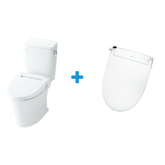 組み合わせてより快適なトイレに