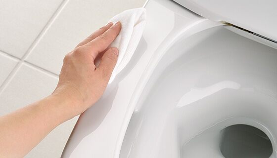 よごれが付きにくく、さらに落としやすい