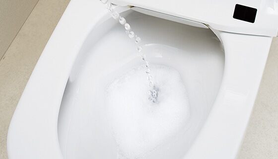 泡で飛沫を抑えお掃除ラクラク泡クッション